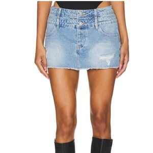 REVOLVE JEAN SKIRTS